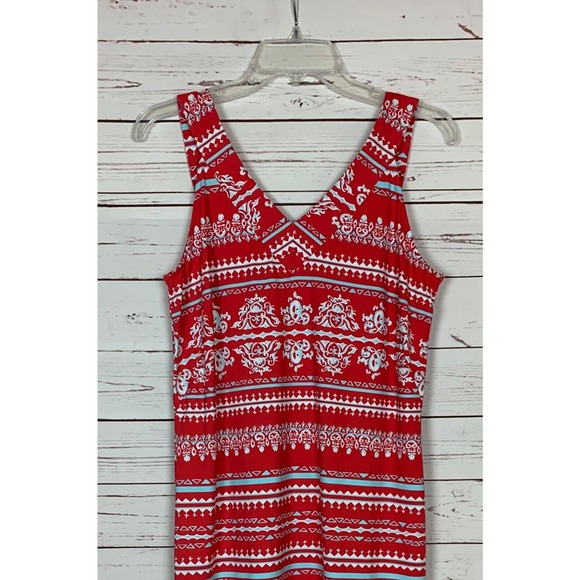 J. McLaughlin Women's M Medium Pink Sleeveless Stretch Catalina Cloth Dress - Picture 3 of 11